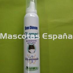 SAN DIMAS Champú Espuma Seca Suavizante para Gatos 200ml - Imagen 1