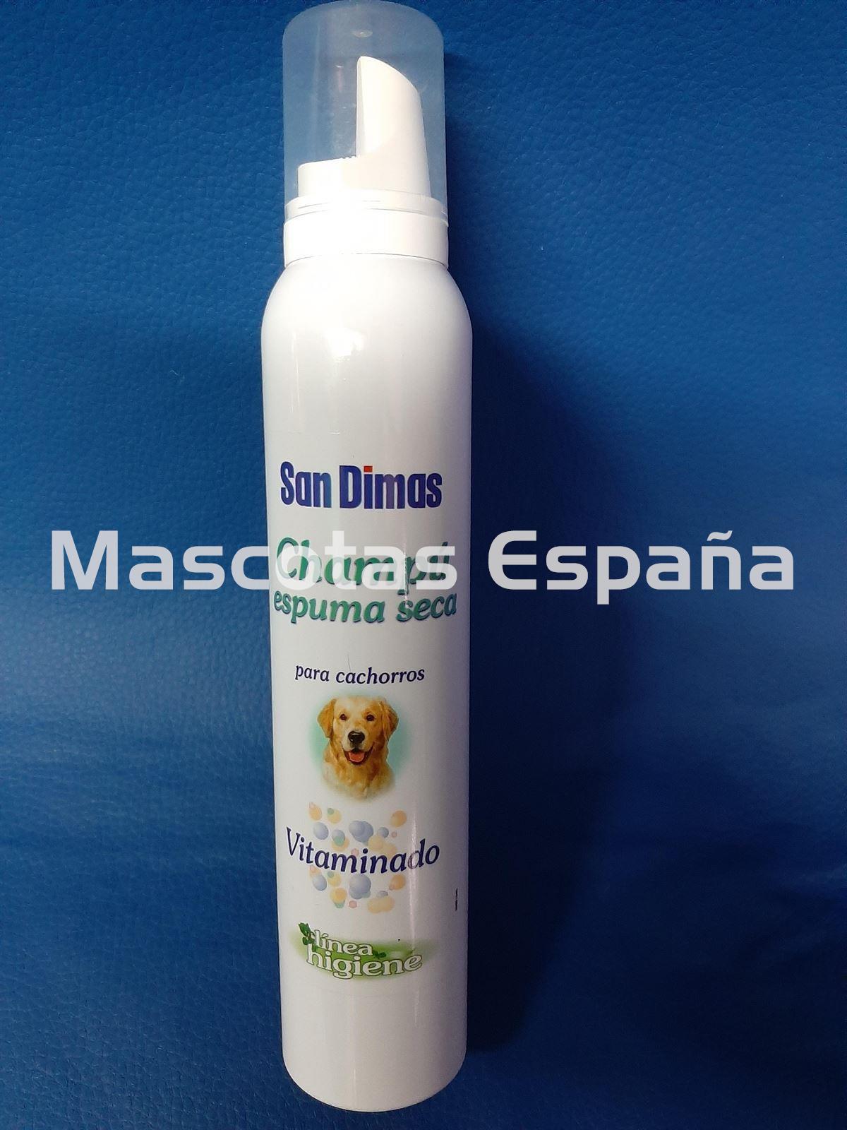 SAN DIMAS Champú Espuma Seca Vitaminado 200ml - Imagen 1