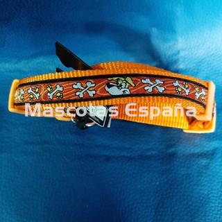 SAN DIMAS Collar BULLY 20x350-500mm Naranja - Imagen 1