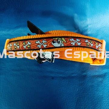 SAN DIMAS Collar BULLY 20x350-500mm Naranja - Imagen 1