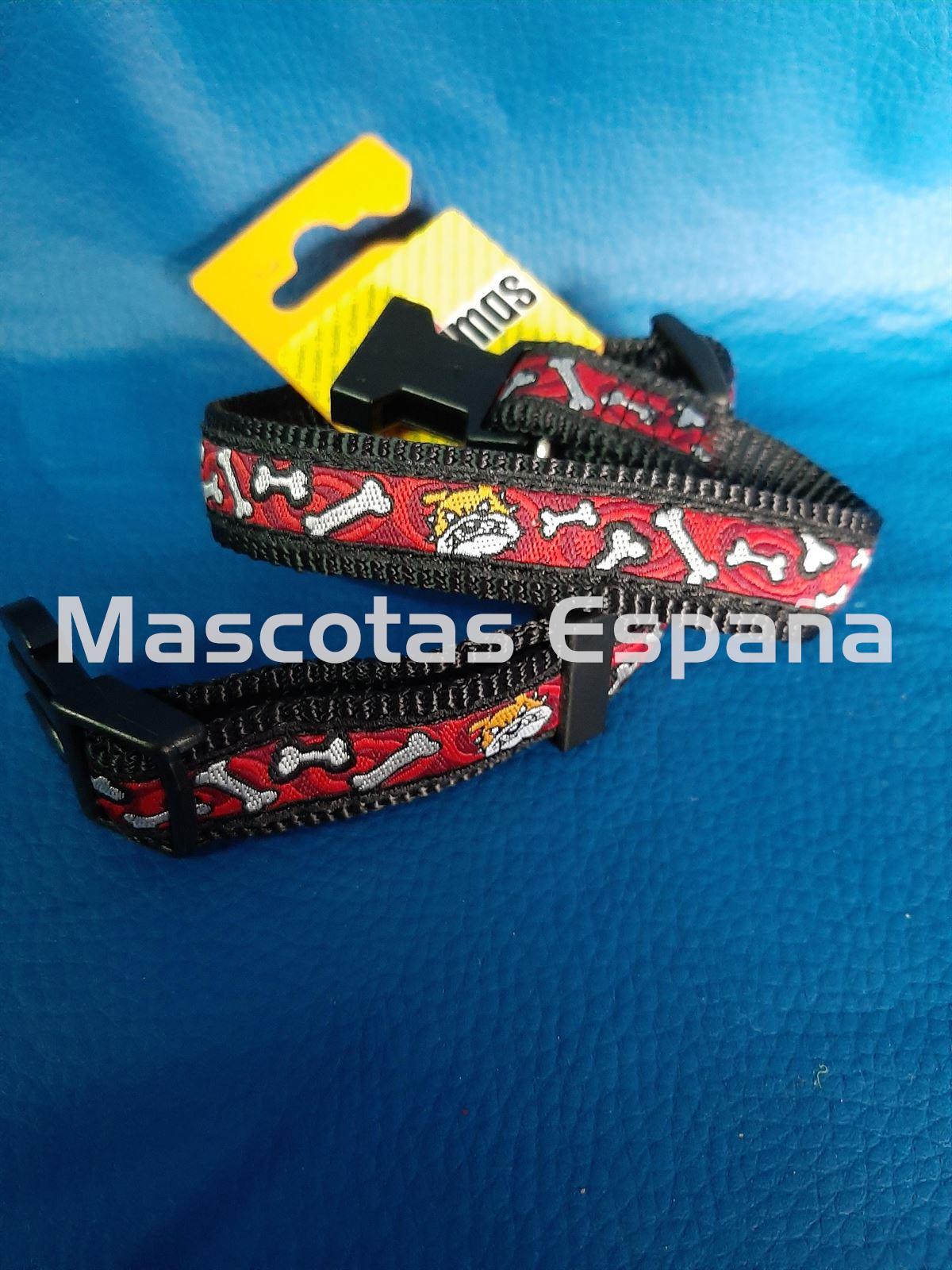 SAN DIMAS Collar Nylon BULL 20mm Negro - Imagen 1