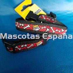 SAN DIMAS Collar Nylon BULL 20mm Negro - Imagen 1