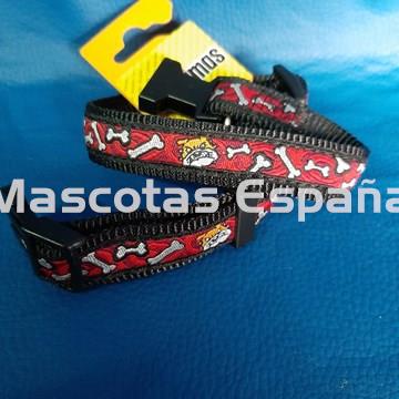 SAN DIMAS Collar Nylon BULL 20mm Negro - Imagen 1