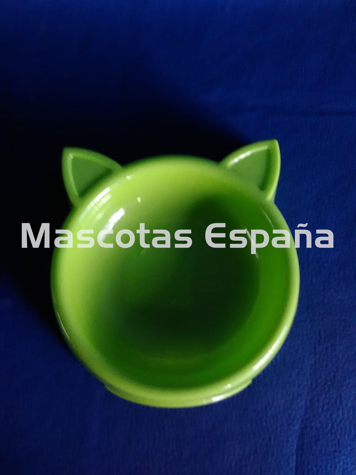 SAN DIMAS Comedero Gatitos 250ml Verde - Imagen 1