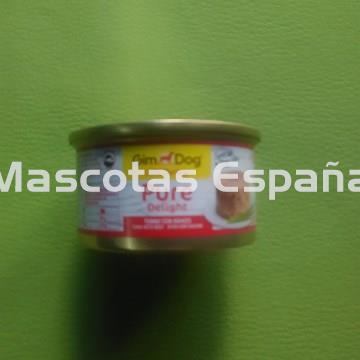 SAN DIMAS Gimdog Pure Delight Atún con Vacuno Lata 85g - Imagen 1