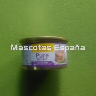 SAN DIMAS Gimdog Pure Delight Pollo con Atún Lata 85g - Imagen 1