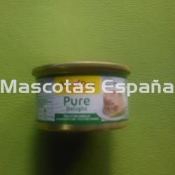 SAN DIMAS Gimdog Pure Delight sabor Pollo con Cordero Lata 85g - Imagen 1