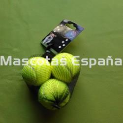 SAN DIMAS Juguete Pelota Tenis P (Malla 3 Unidades) - Imagen 1