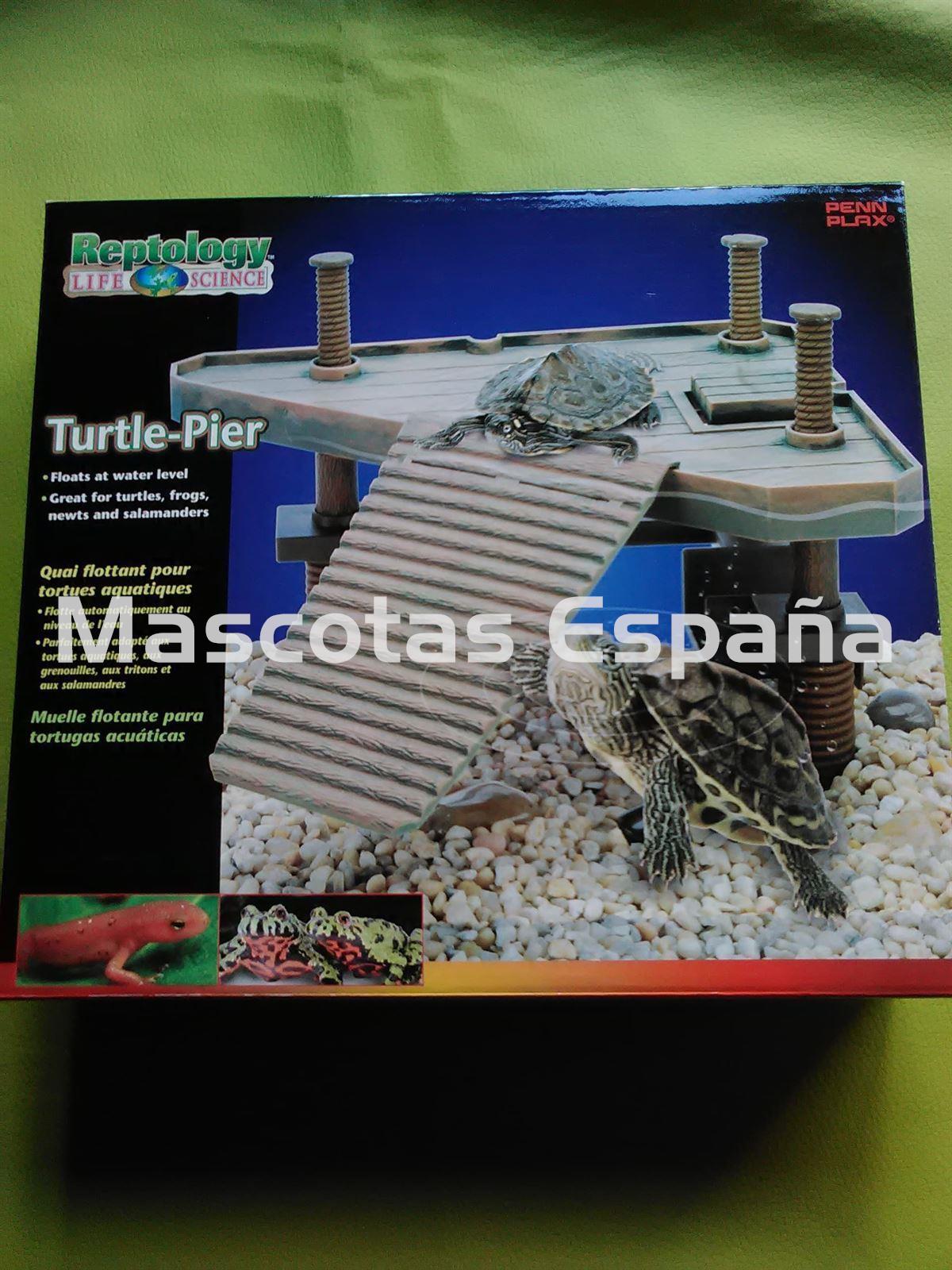 SAN DIMAS Penn Plax Turtle-Pier (Rampa Tortugas) - Imagen 1