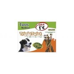San dimas snack tasty tripletwist caja 40 unidades para perros tres barras en una - Imagen 1