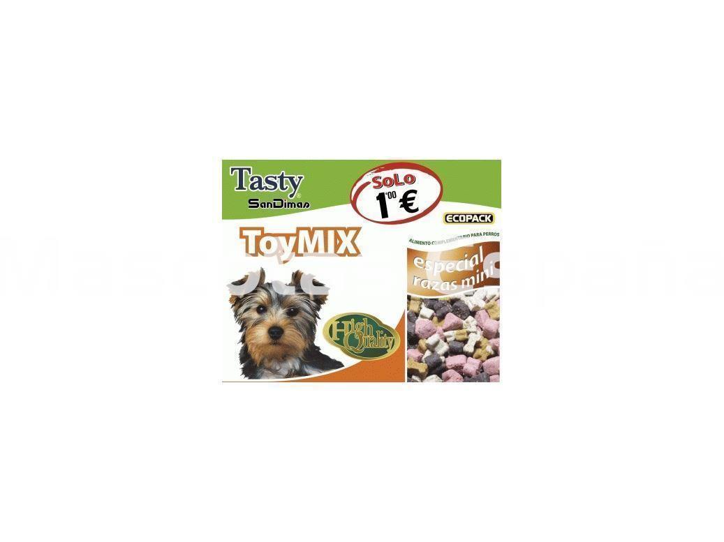 SAN DIMAS Snacks Tasty ToyMix caja 40 unidades (Mix especial para razas Mini) - Imagen 1