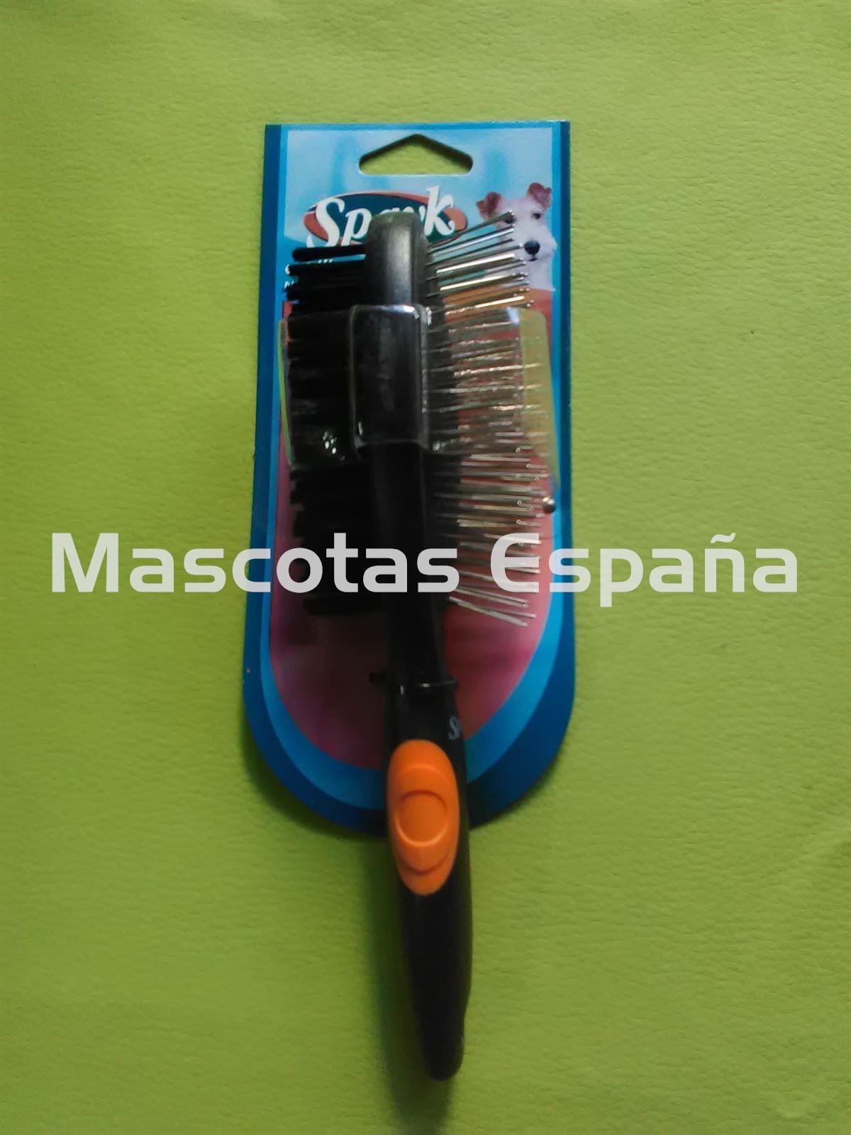 SAN DIMAS Spayk Cepillo Doble Nylon/Acero M - Imagen 1