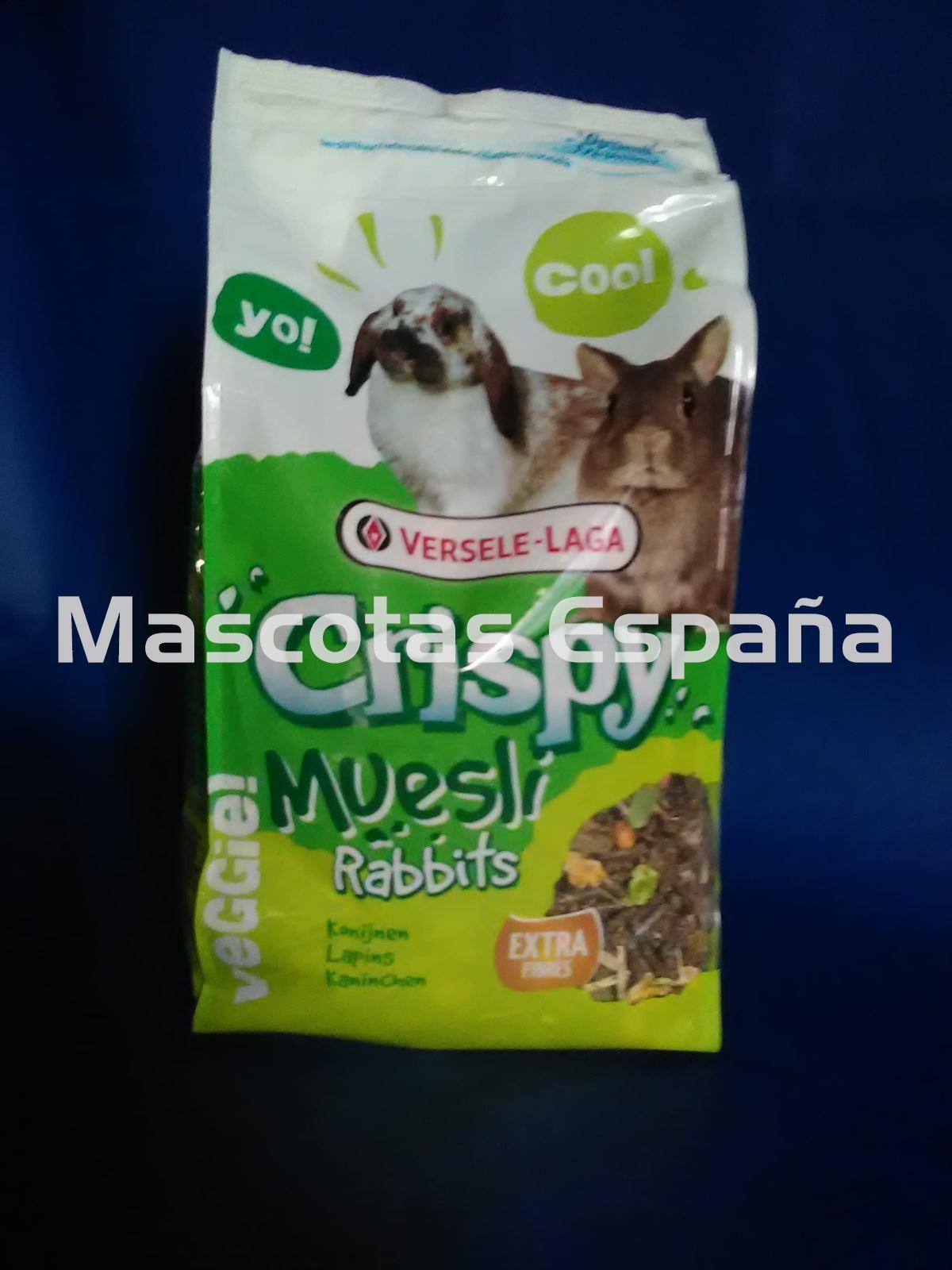 VERSELE-LAGA Crispy Muesli Rabbits 1Kg - Imagen 1