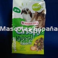 VERSELE-LAGA Crispy Muesli Rabbits 1Kg - Imagen 1
